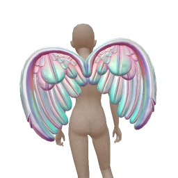 SSF Iridescent Bubblegum Wings