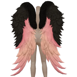 Yume Charm Fur Glam Wings