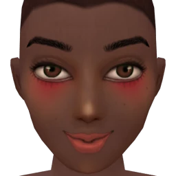 Flawless Cute Embarrassment Blusher - Dark