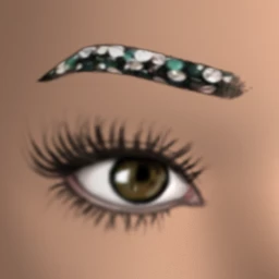 Flawless Crystal Rain Eyebrows