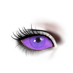 Black Rainbow Ultraviolet Eyes