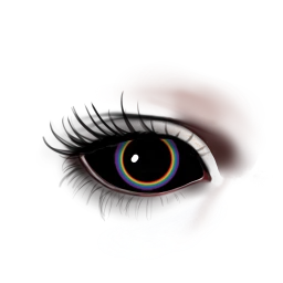 Black Rainbow Dark Spectrum Eyes