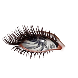 Black Rainbow Snowstorm Eyes