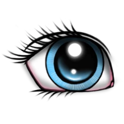 Cosmos Sweet Cartoon Eyes (Blue)