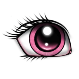 Cosmos Sweet Cartoon Eyes (Pink)
