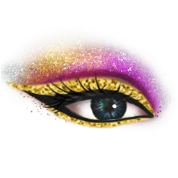 Flawless Gold And Pink Shimmering Diva Make-Up