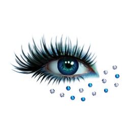 Flawless Ocean Blue Gemstones Eyes