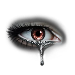 Flawless Silver Sorrow Eyes