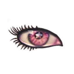 Flawless Pink Star Doll Eyes