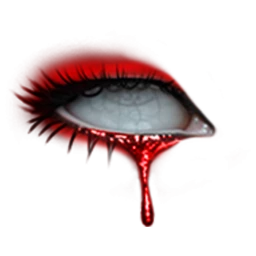 Flawless Blood Tears Eyes