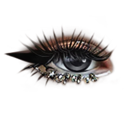 Ikon Elite Silver Crystal Eyes