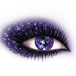 Ikon Elite Purple Crystal Snake Skin Eyes