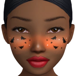 Flawless Bat Blush Facepaint