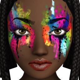 Flawless Savage Artist Facepaint