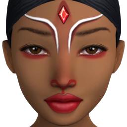 Cosmos Jupiter Rising Facepaint