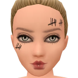 Cosmos Changed Forever Face Paint