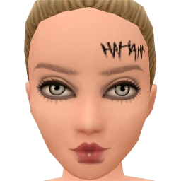 Cosmos Will To Survive Face Paint