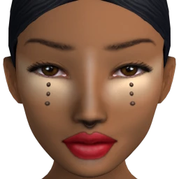 Cosmos Earth Drop Facepaint