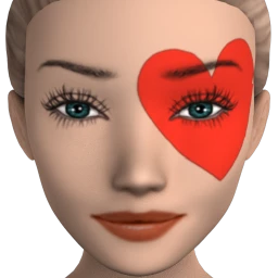 Flawless I Heart You Facepaint