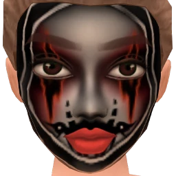 Flawless Red Thunder Facepaint