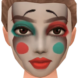 Flawless Playful Duality Facepaint