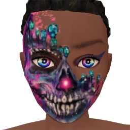 Flawless Melodramatic Fool Facepaint