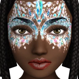 Flawless Aquatic Dreamland Facepaint