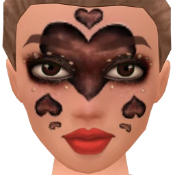 Flawless Cross My Heart Facepaint