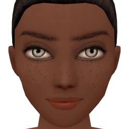 Flawless Dark Freckles Facepaint