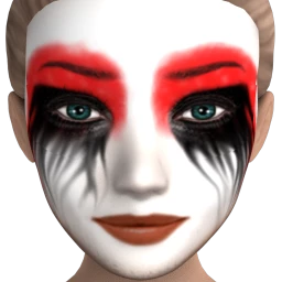 Cosmos Weeping Wraith Facepaint