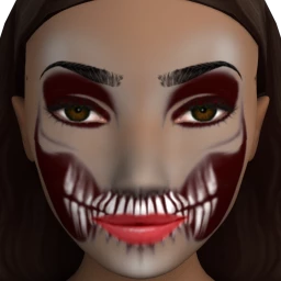 Cosmos Monster Mouth Facepaint