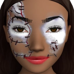 Cosmos Zombie Facepaint