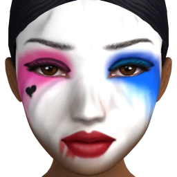 Cosmos Deviant Jester Facepaint