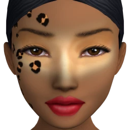 Kijane Fierce as a Leopard Facepaint