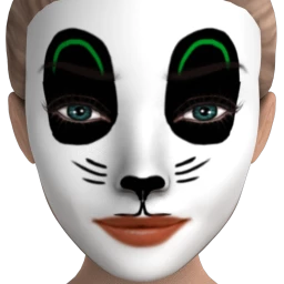 The Cat Queen's Facepaint