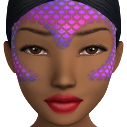 Magical Mermaid Facepaint