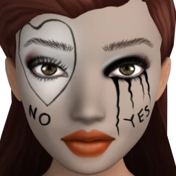 Spirit Board Facepaint