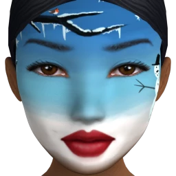 Snowscape Facepaint