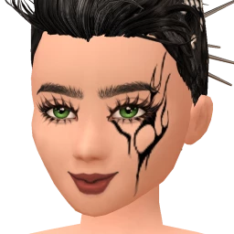 Flame Flicker Face Paint