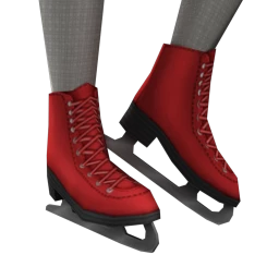 Bionic Ice Skates - Red