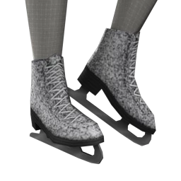 Bionic Ice Skates - Silver