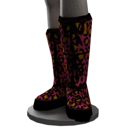 Sodium Leopard Moon boots