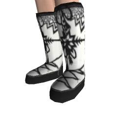 Sodium Snow Flake Moon Boots