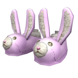 Easter Bunny Slippers (Pink)