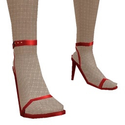 Chiara Esquisite Time Heels (Red)