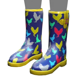Farm Festival Wellies (Pop Chicken)