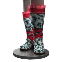 Wedge Heel Boots - Flora