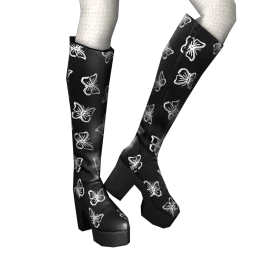 Cloud Nine Graphic Butterfly Boots