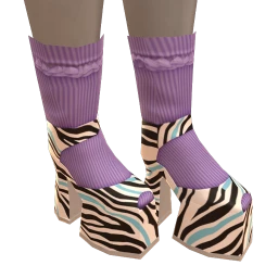 Cloud Nine Neat Zebra Shoes
