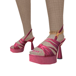 Cloud Nine Pink Stella Strut Heels